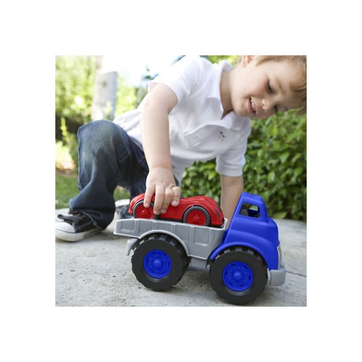 Green Toys Nákladní auto se závodním autem
