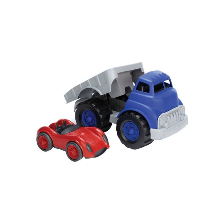 Green Toys Nákladní auto se závodním autem