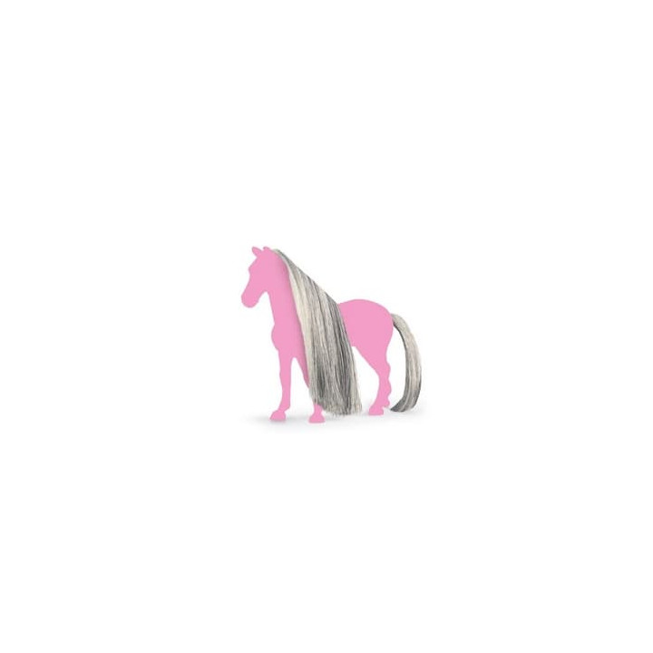 Schleich 42652 Šedé doplňky na ocas a hřívu