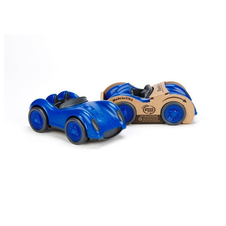 Green Toys Modré závodní auto