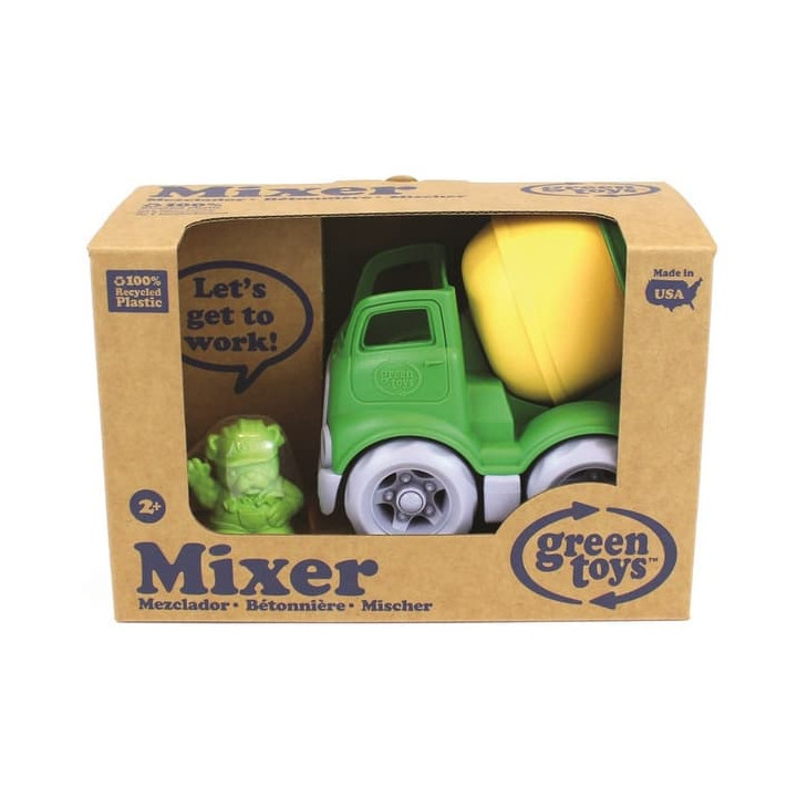 Green Toys domíchávač žlutý