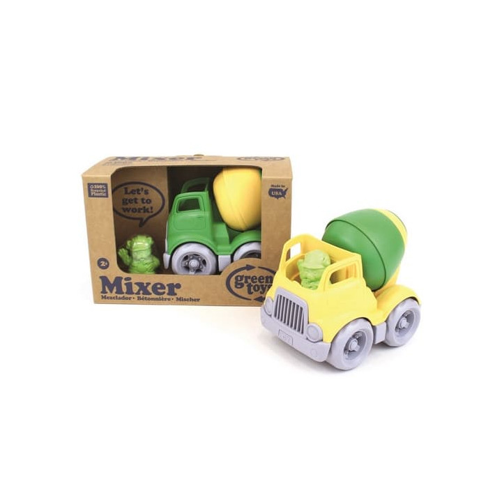 Green Toys domíchávač žlutý