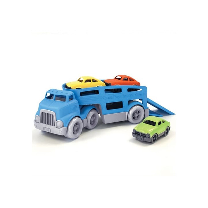 Green Toys Tahač s autíčky