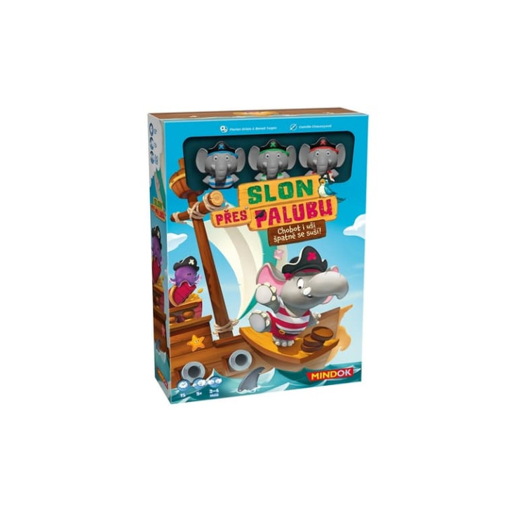 Mindok Slon přes palubu