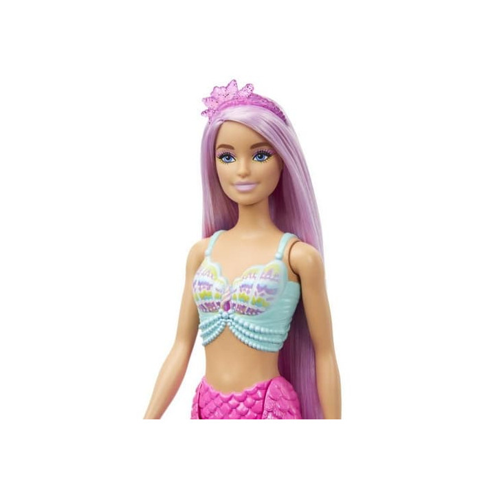 Barbie® POHÁDKOVÁ PANENKA S DLOUHÝMI VLASY - MOŘSKÁ PANNA