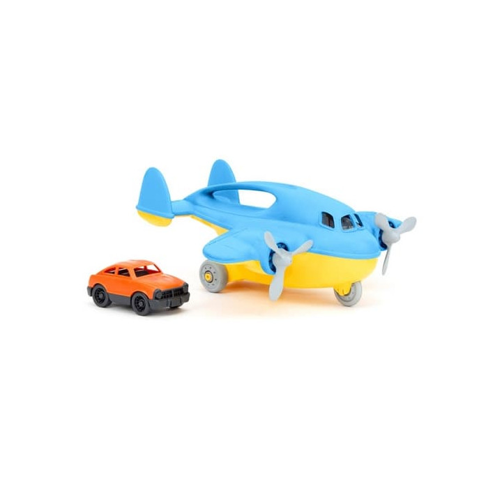 Green Toys Dopravní letadlo modré