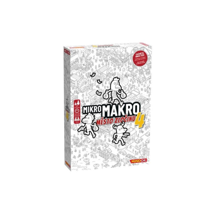MikroMakro.Město zločinu 4 společenská hra