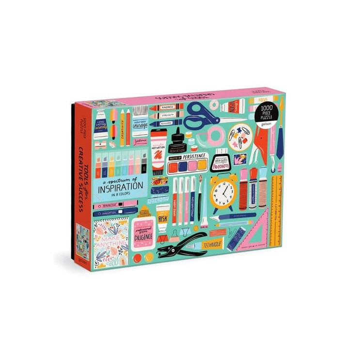 Galison Puzzle Nástroje pro kreativní tvoření 1000 dílků