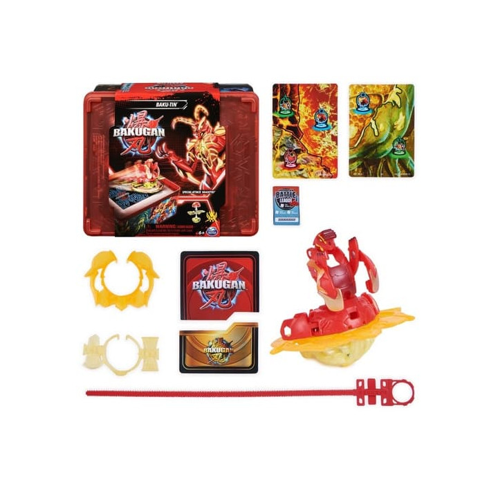BAKUGAN SBĚRATELSKÁ PLECHOVÁ KRABICE S6