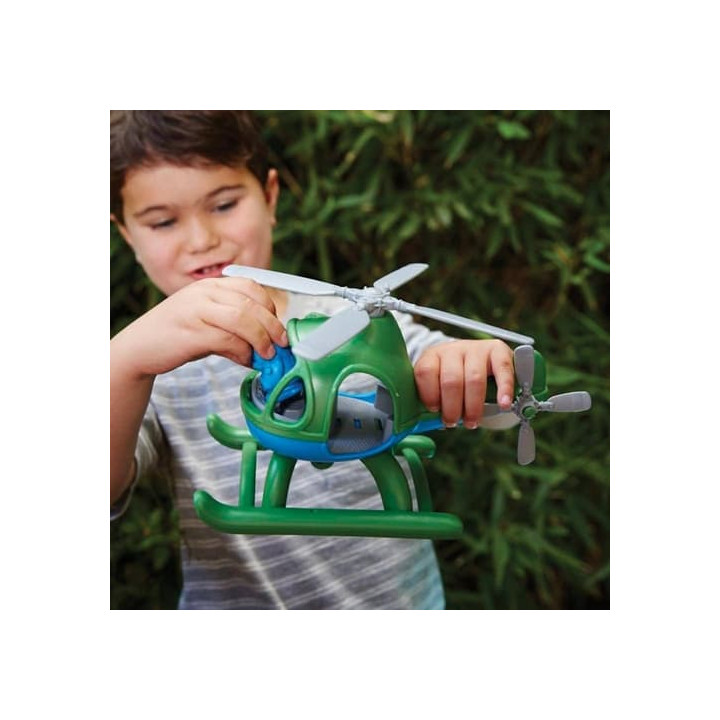 Green Toys Vrtulník modrý