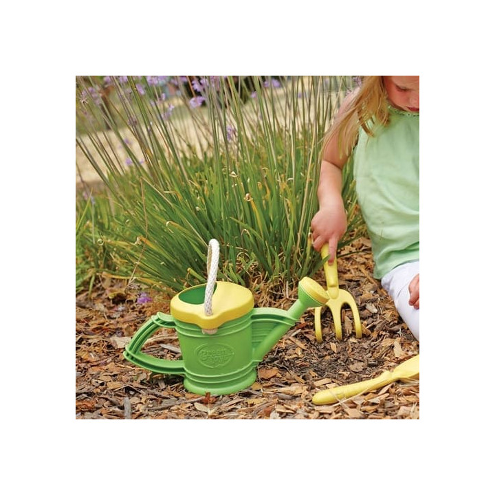 Green Toys Zalévací konvička zelená