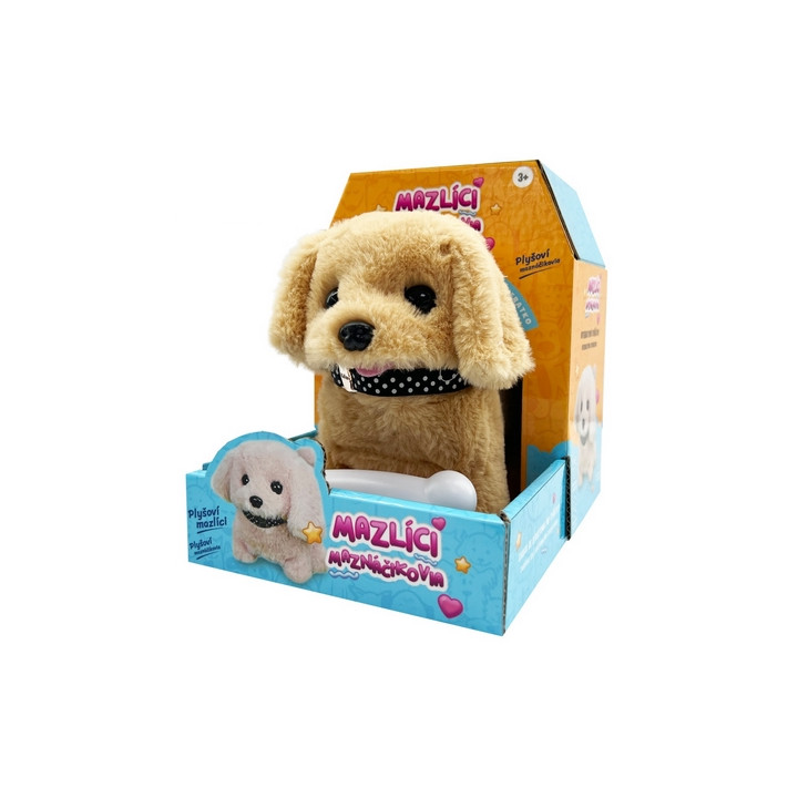 Mazlíci - pejsek Alík béžový