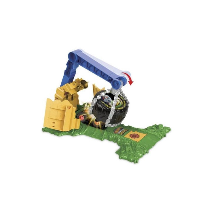 Hot Wheels: MONSTER TRUCKS ARÉNA - VÝZVA PRO RHINOMITA HERNÍ SET
