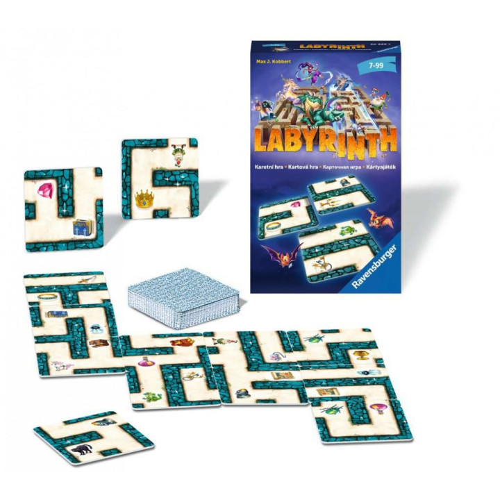 Ravensburger Labyrinth Karetní hra