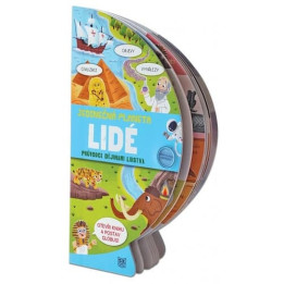 Knížka rozkládací globus - LIDÉ