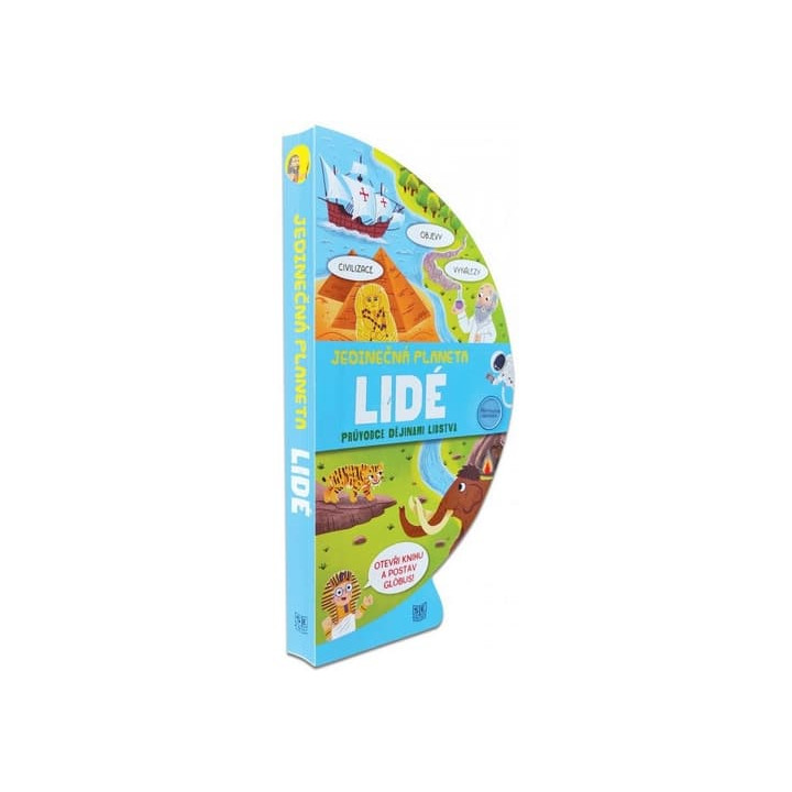 Knížka rozkládací globus - LIDÉ
