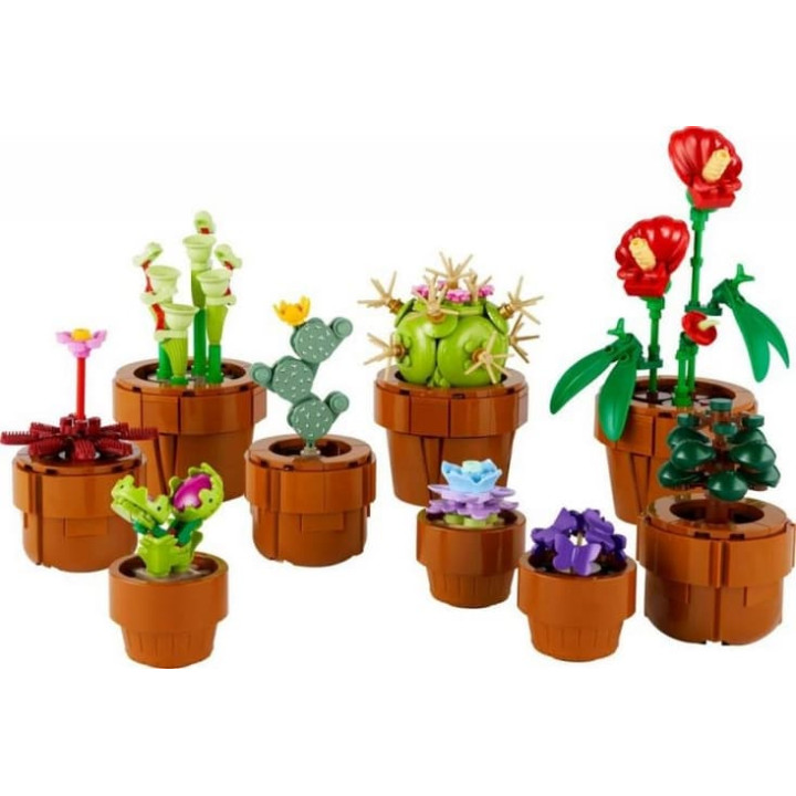 Lego Icons 10329 - Miniaturní rostliny