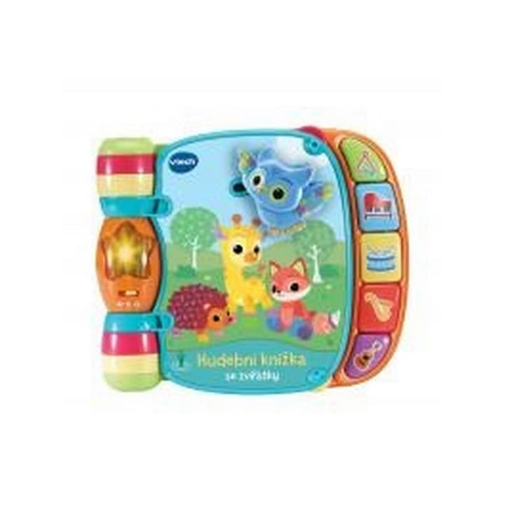 Vtech Hudební knížka se zvířátky CZ