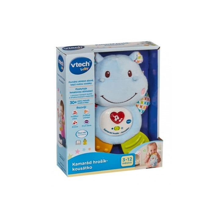 Vtech Kamarád hrošík - kousátko CZ