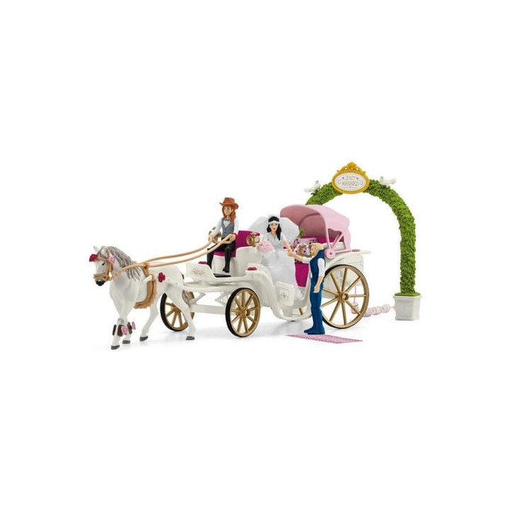 Schleich 42641 - Svatební kočár a příslušenství