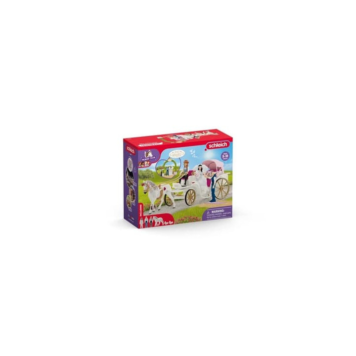 Schleich 42641 - Svatební kočár a příslušenství