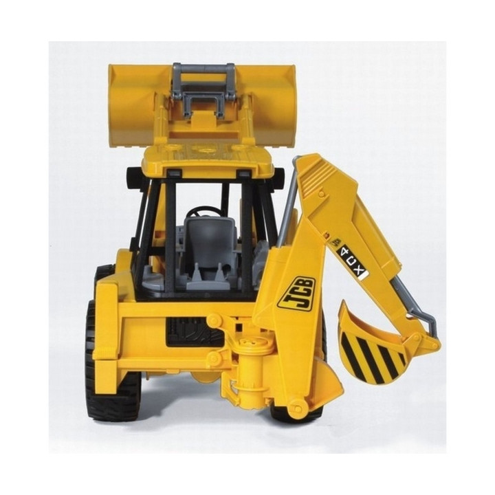 Bruder 2428 Traktor JCB - čelní nakladač + bagr