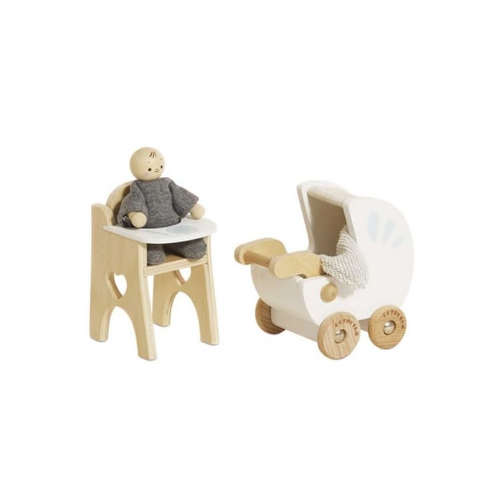 Le Toy Van Set miminko s příslušenstvím