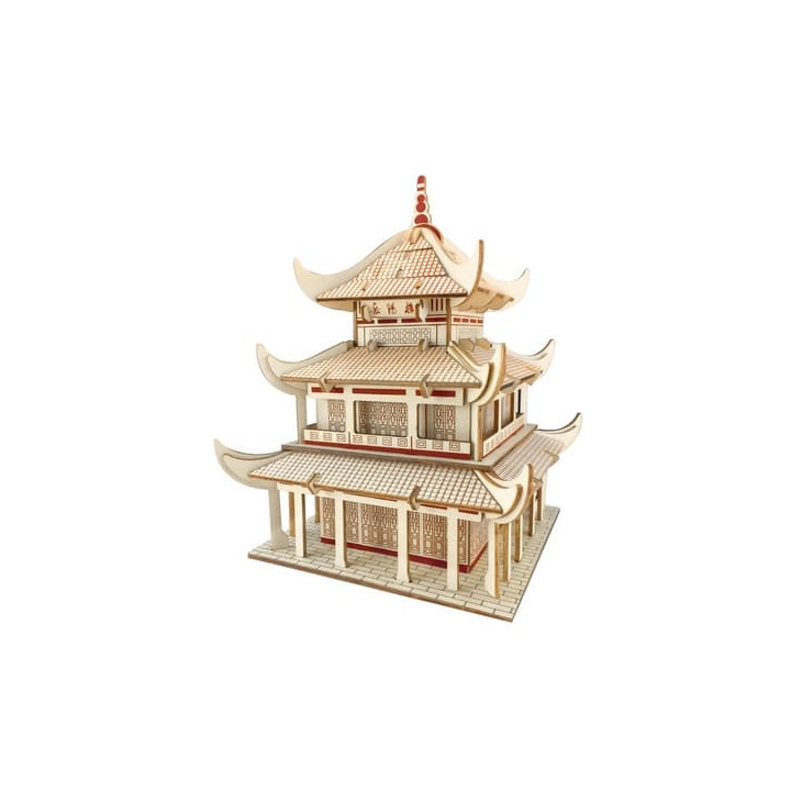 Woodcraft Dřevěné 3D puzzle Yueyang Tower