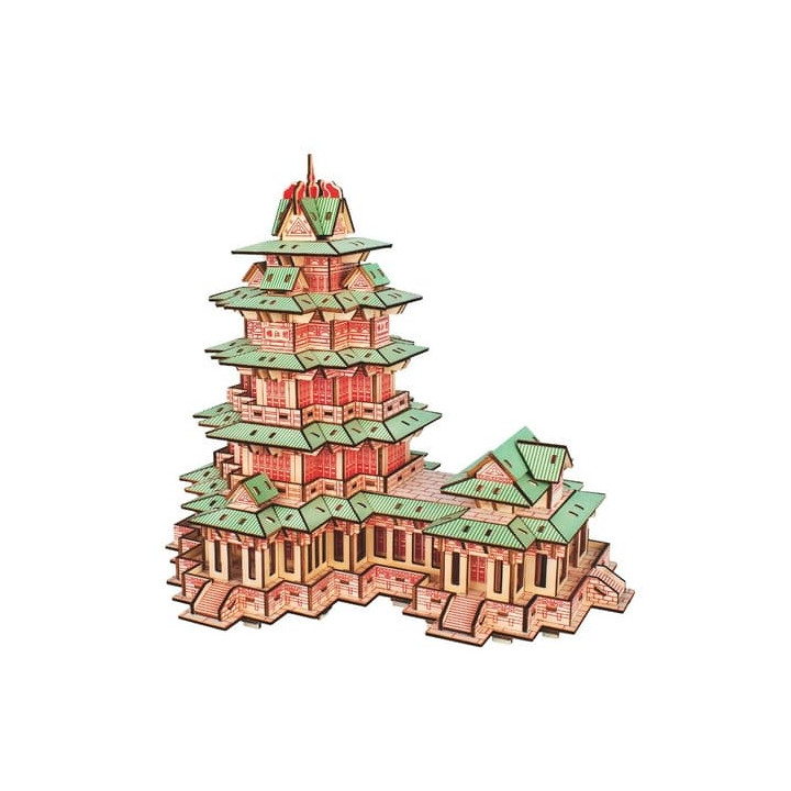Woodcraft Dřevěné 3D puzzle YueJiang Tower