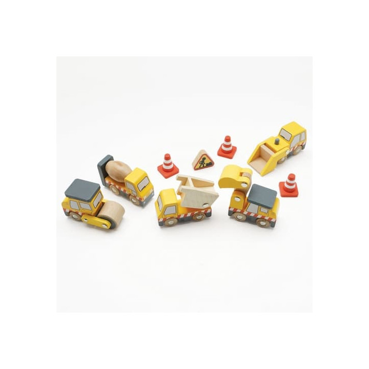 Le Toy Van Set stavebních strojů