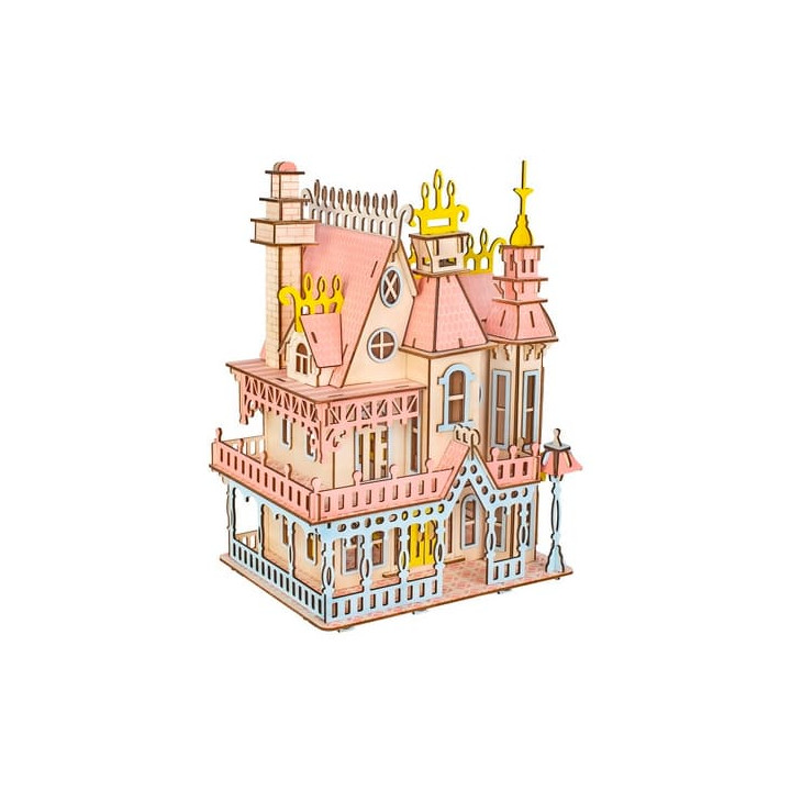 Woodcraft Dřevěné 3D puzzle Velkolepá vila