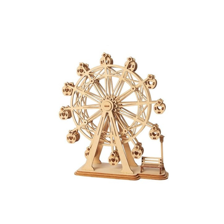 RoboTime dřevěné 3D puzzle Ruské kolo