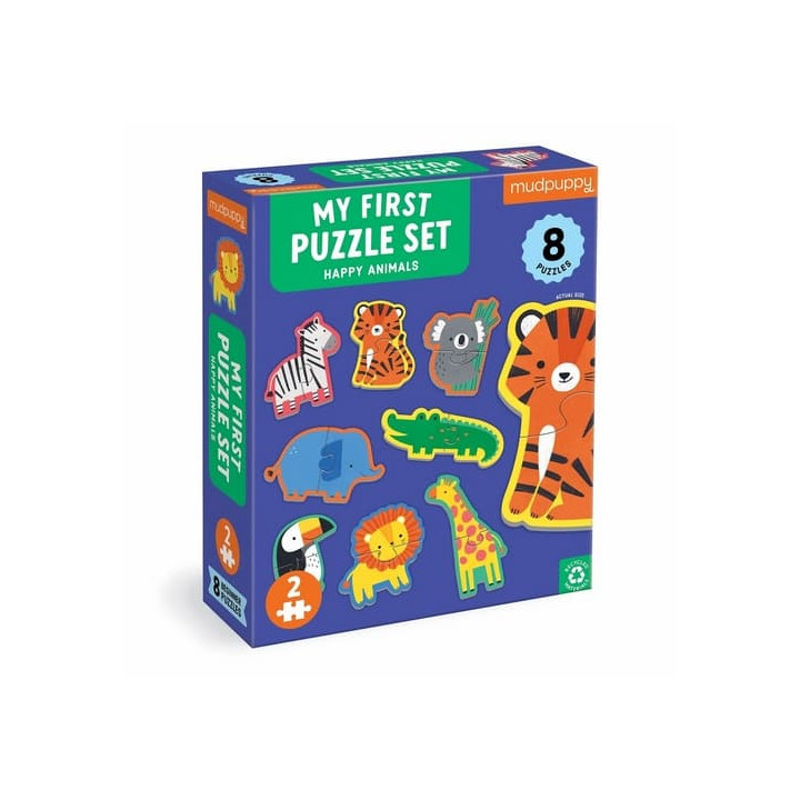 Mudpuppy Puzzle Moje první puzzle Veselá zvířátka