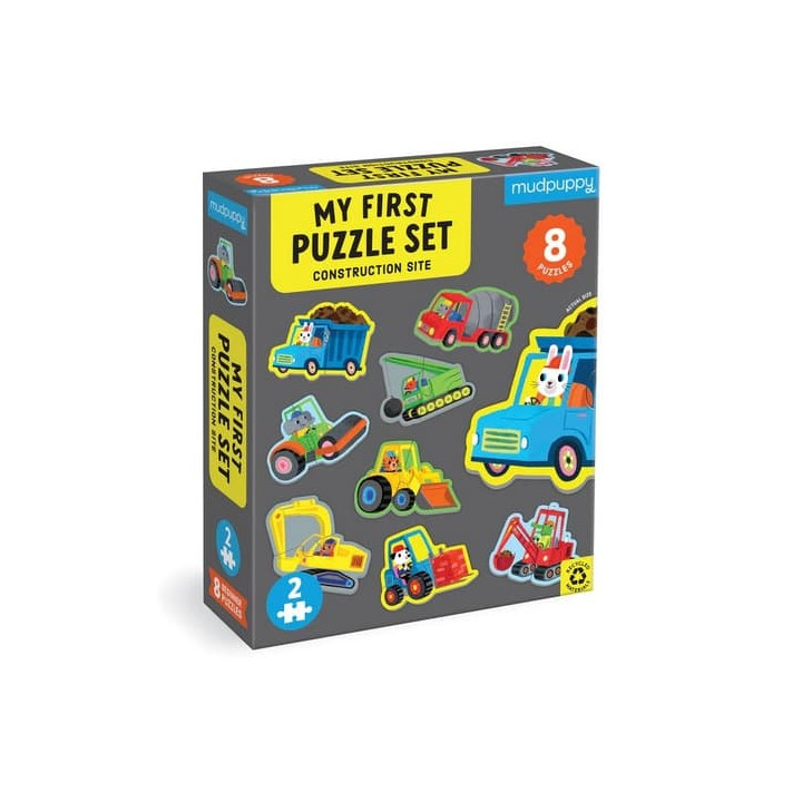 Mudpuppy Puzzle Moje první puzzle Staveniště