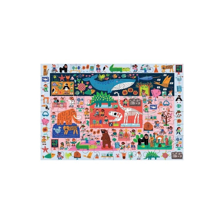 Mudpuppy Puzzle skládej a hledej "Přírodovědné muzeum" 64 dílů