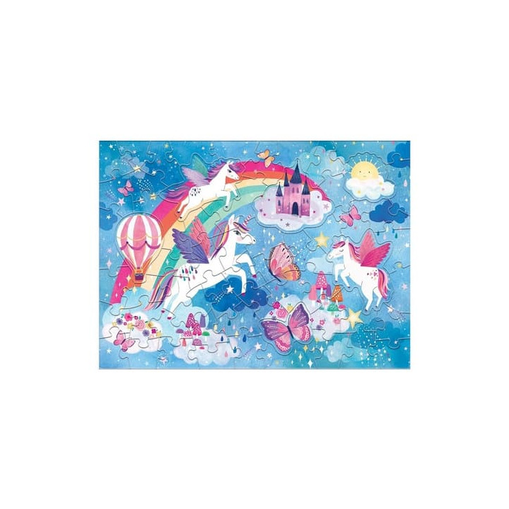 Mudpuppy Puzzle Sny jednorožců s vůní 60 dílků