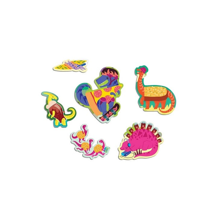 Mudpuppy Puzzle Pizzasaurus 60dílné s vůní