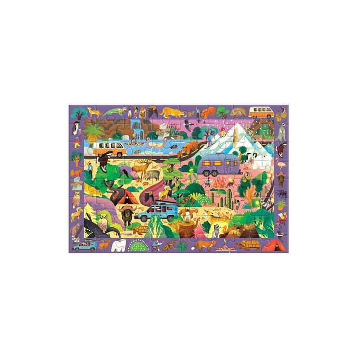Mudpuppy Puzzle skládej a hledej Příroda 64 dílů