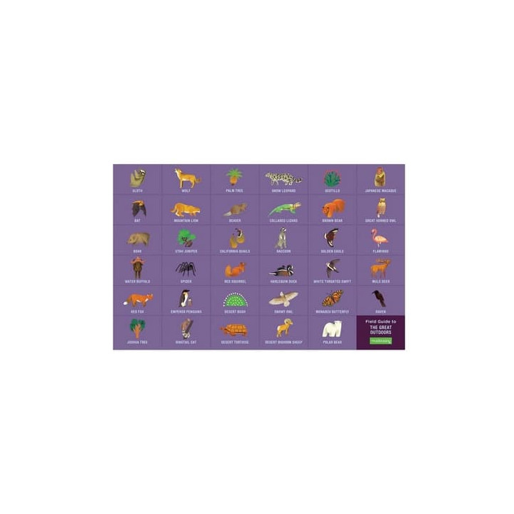 Mudpuppy Puzzle skládej a hledej Příroda 64 dílů