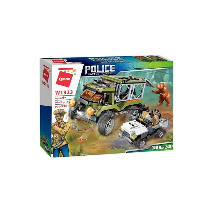 Qman Police Battle Force W1923 Útěk medvěda obrovského