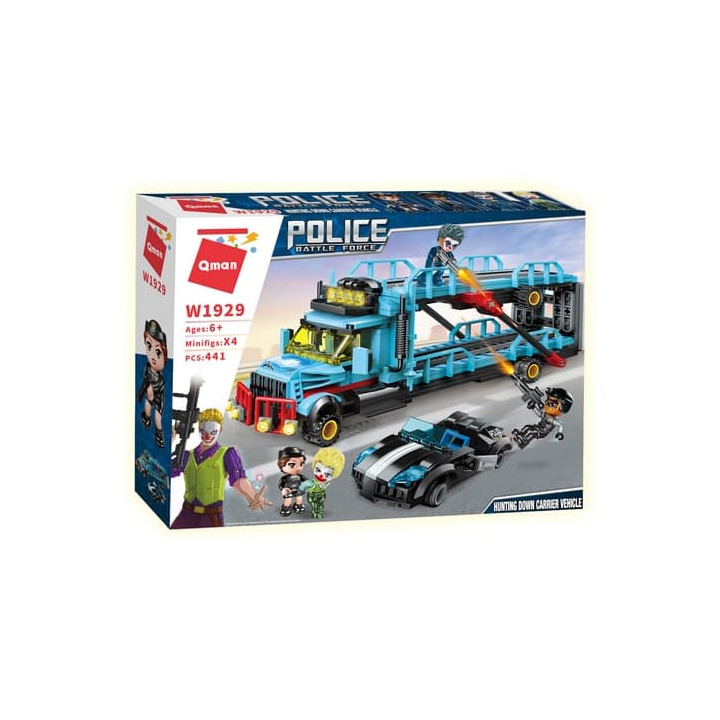 Qman Police Battle Force W1929 Přepadení kamionu