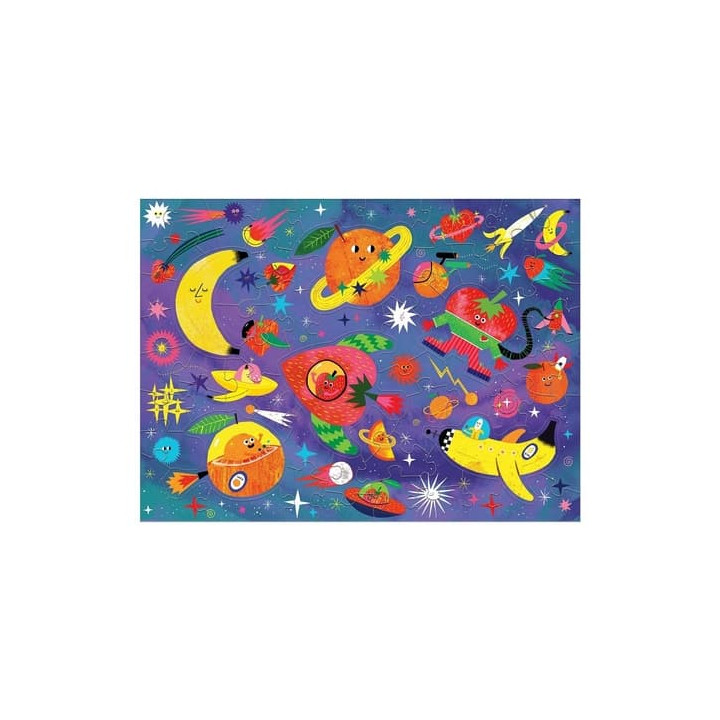 Mudpuppy Puzzle Vesmírné ovoce s vůní 60 dílků