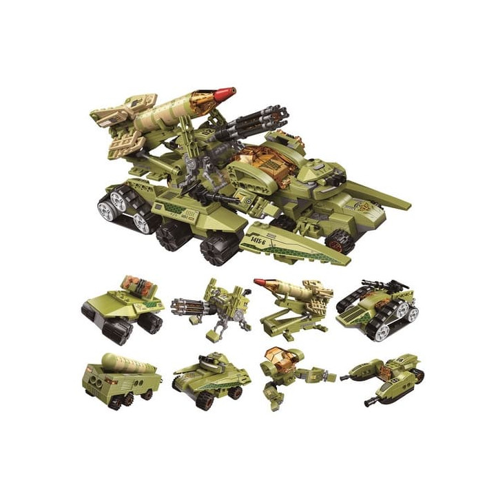 Qman Thunder Expedition Battle Car 1415 sada 8v1