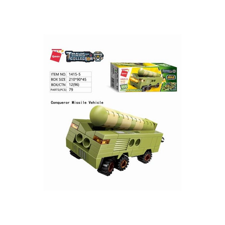 Qman Thunder Expedition Battle Car 1415 sada 8v1