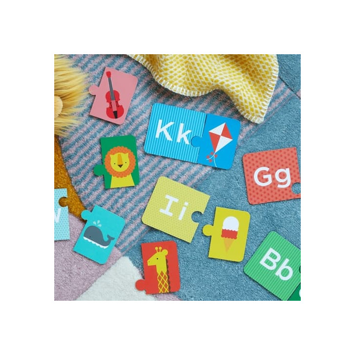 Petit Collage Didaktické puzzle Abeceda