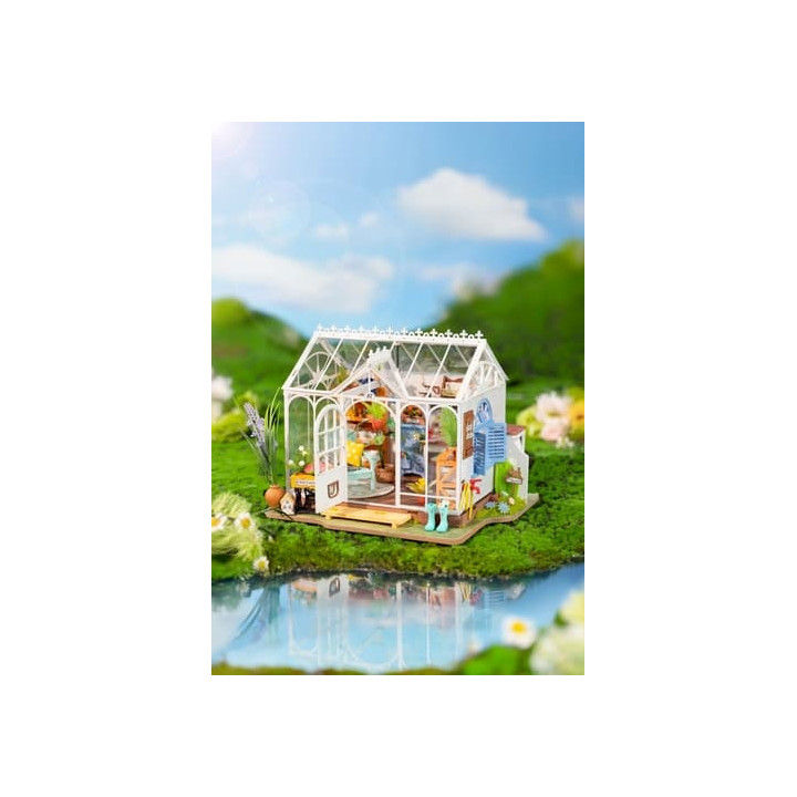 RoboTime 3D Dřevěné puzzle Vysněný zahradní dům