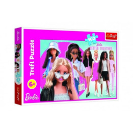 Puzzle Barbie a její svět 41x27,5cm 160 dílků v krabici 29x19x4cm