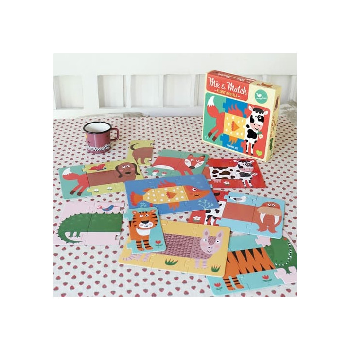 Magellan Mix & Match puzzle Zvířátka