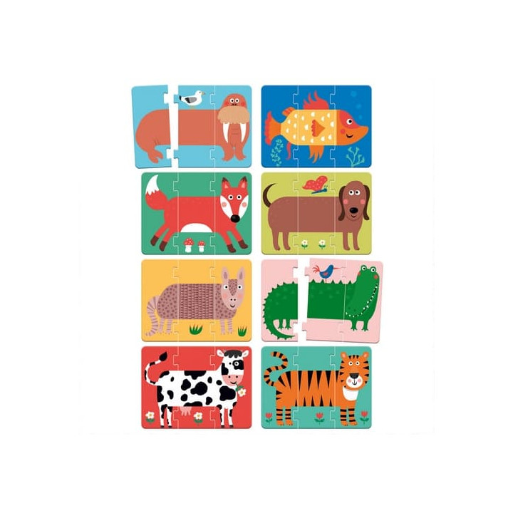 Magellan Mix & Match puzzle Zvířátka