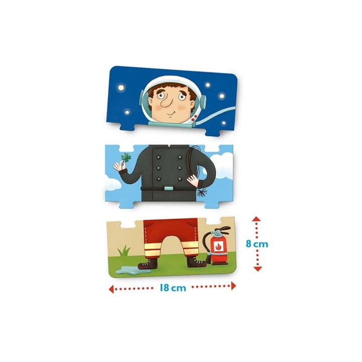Magellan Moje maxi mix puzzle Práce